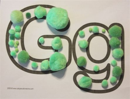 G-Green Pom Poms